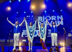 Abba, rain and a room of dancing queens