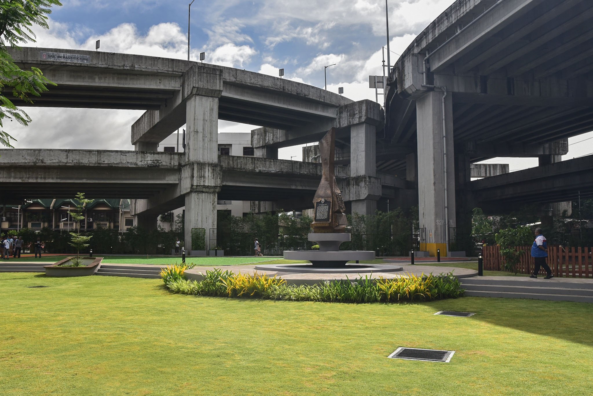 Inaguration of the Senior Citizens' Park and Pet Park in Manila
