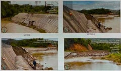 DPWH orders contractor to repair damaged Aringay flood control project