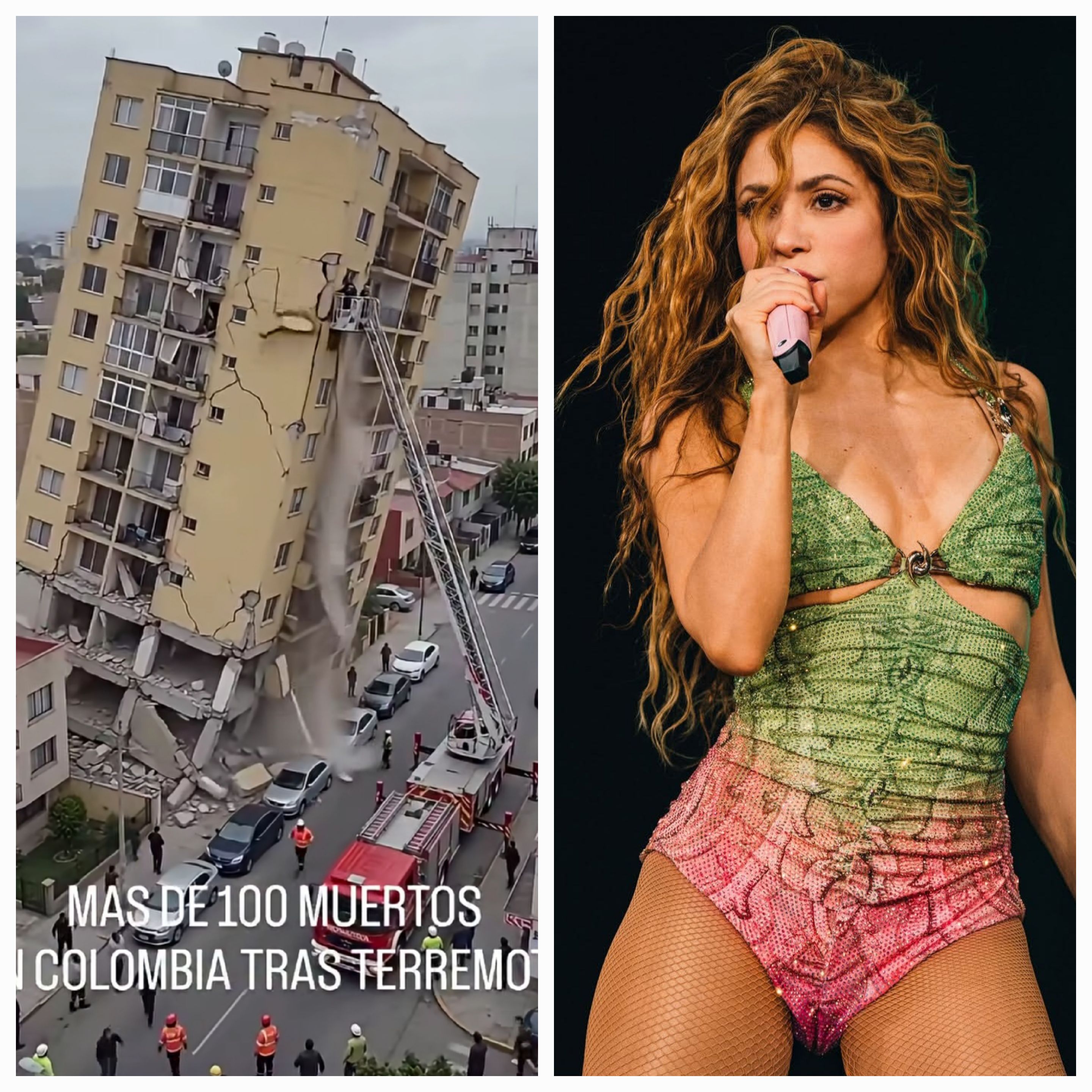 'Vamos Colombia': Shakira calls for help, donations for earthquake victims