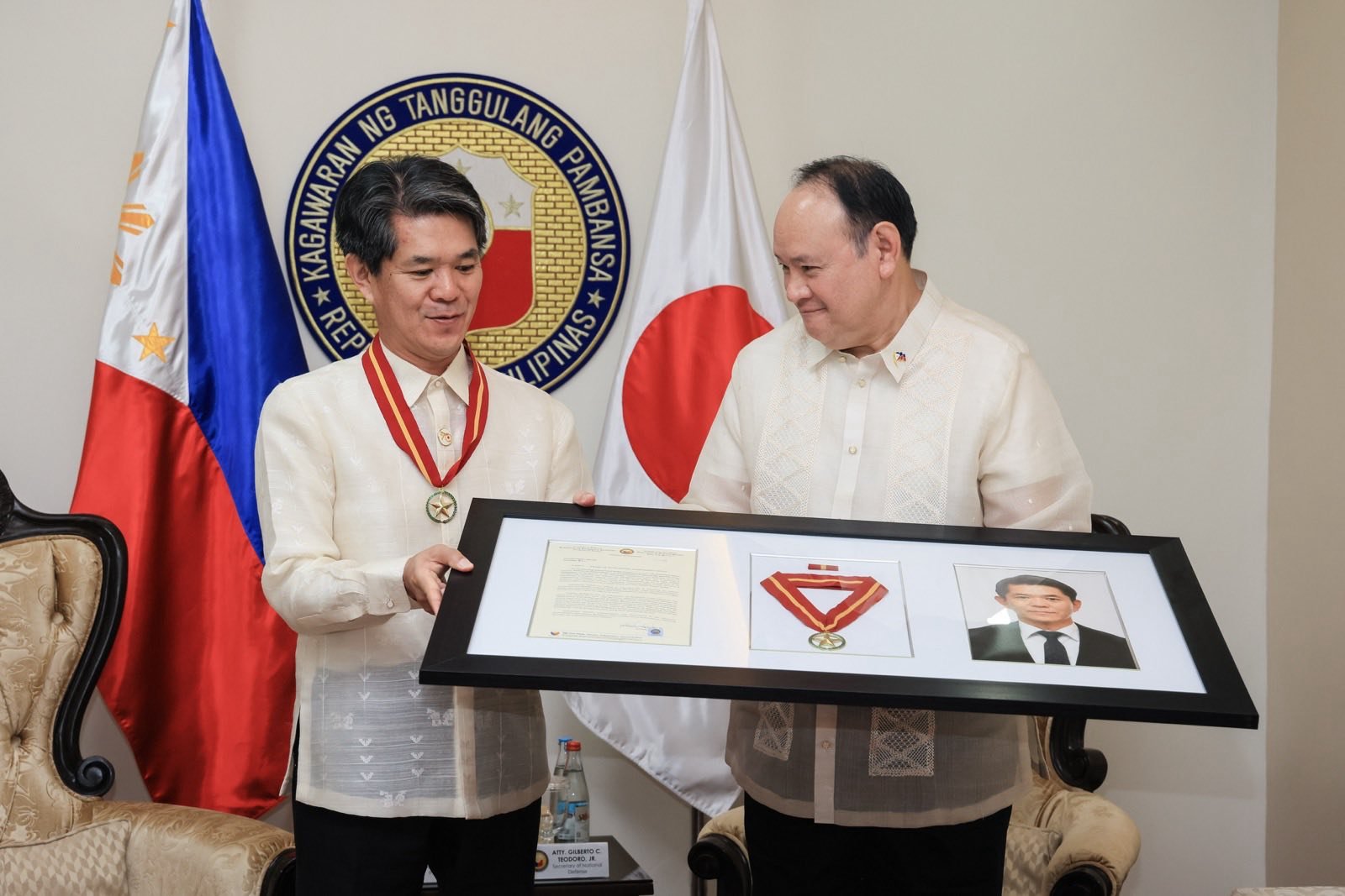 Teodoro, Endo reaffirm stronger Philippines-Japan defense ties