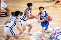 CHOG Moral of Gilas Pilipinas Youth attacks the Chinese Taipei defense during their FIBA U18 Asia Cup game on Thursday (Manila time) in India. The Filipinos won, 89-88.