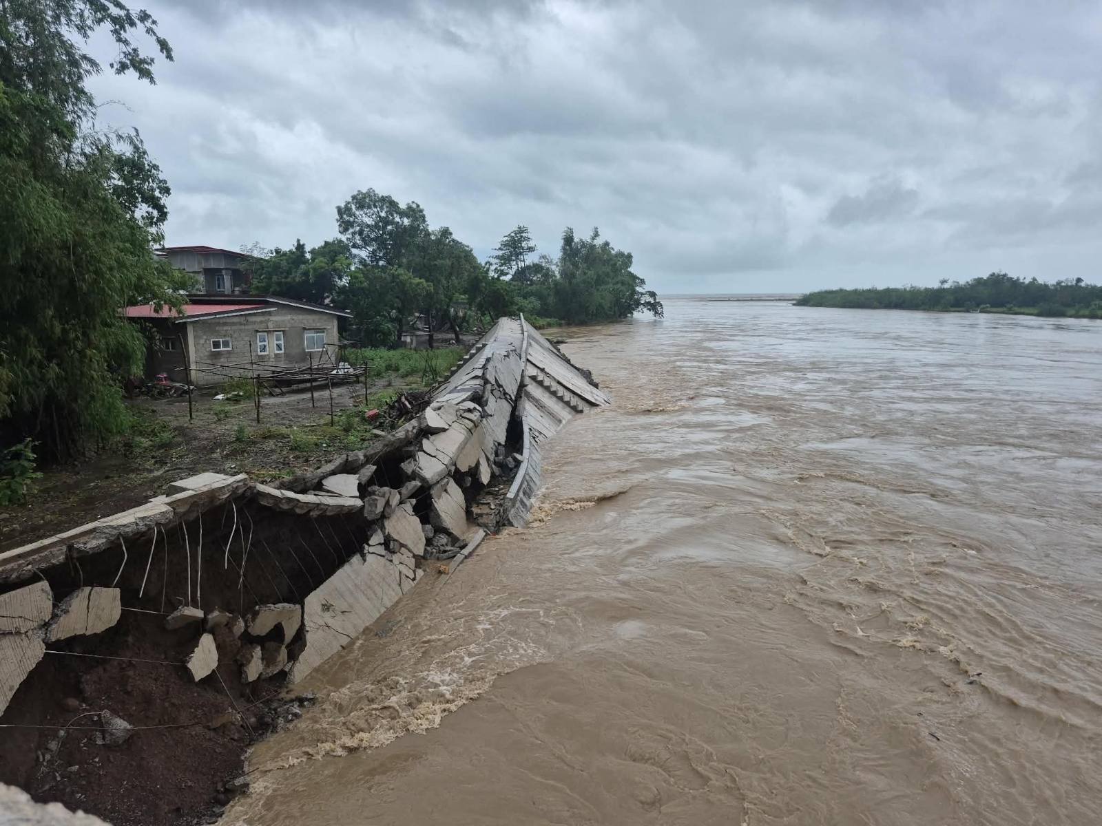 Heavy rains, altered water flow linked to collapse of Nangueg West Bridge structure