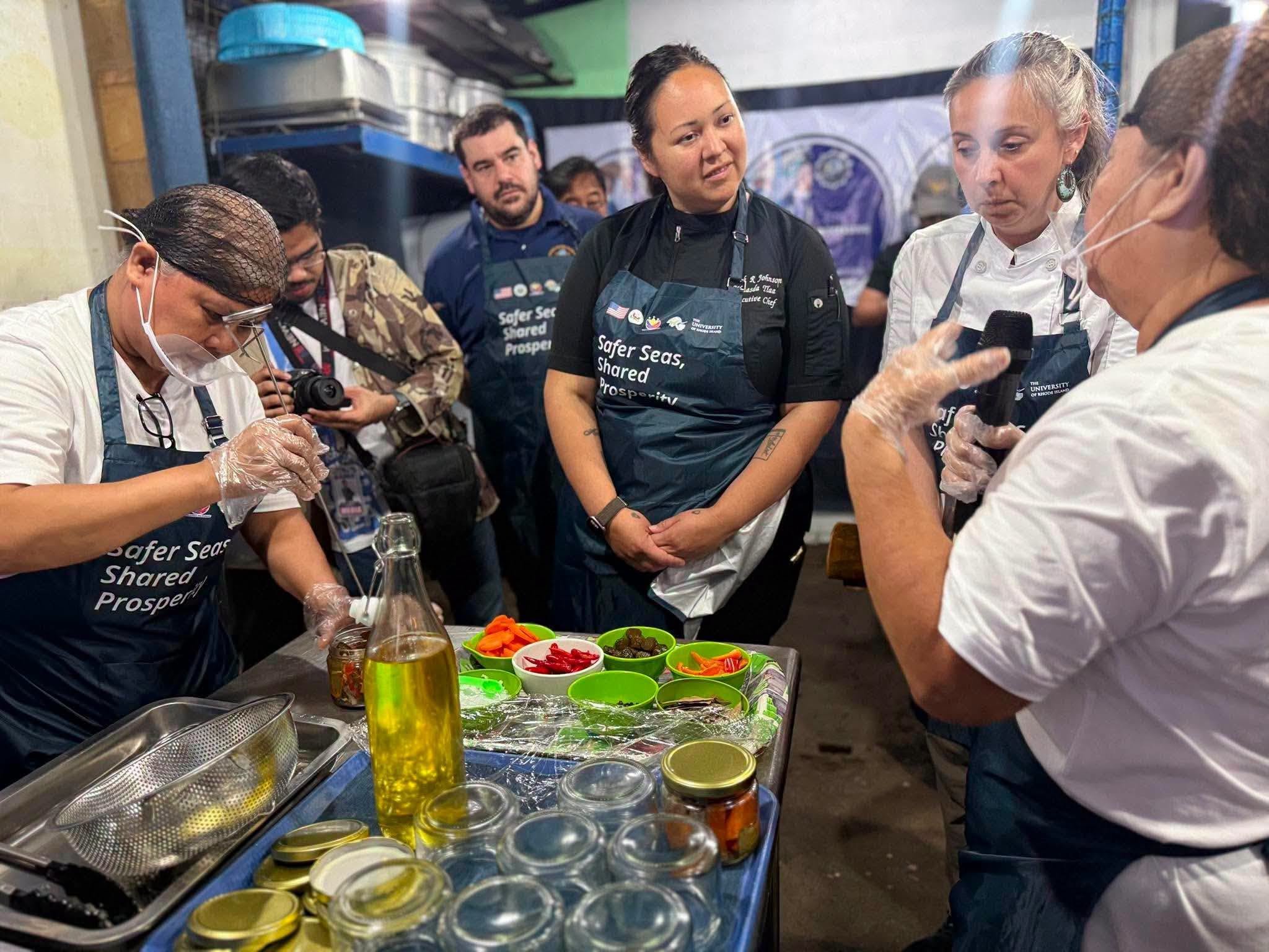 US Embassy hold culinary exchange with Filipino fisherfolk association in Olongapo City