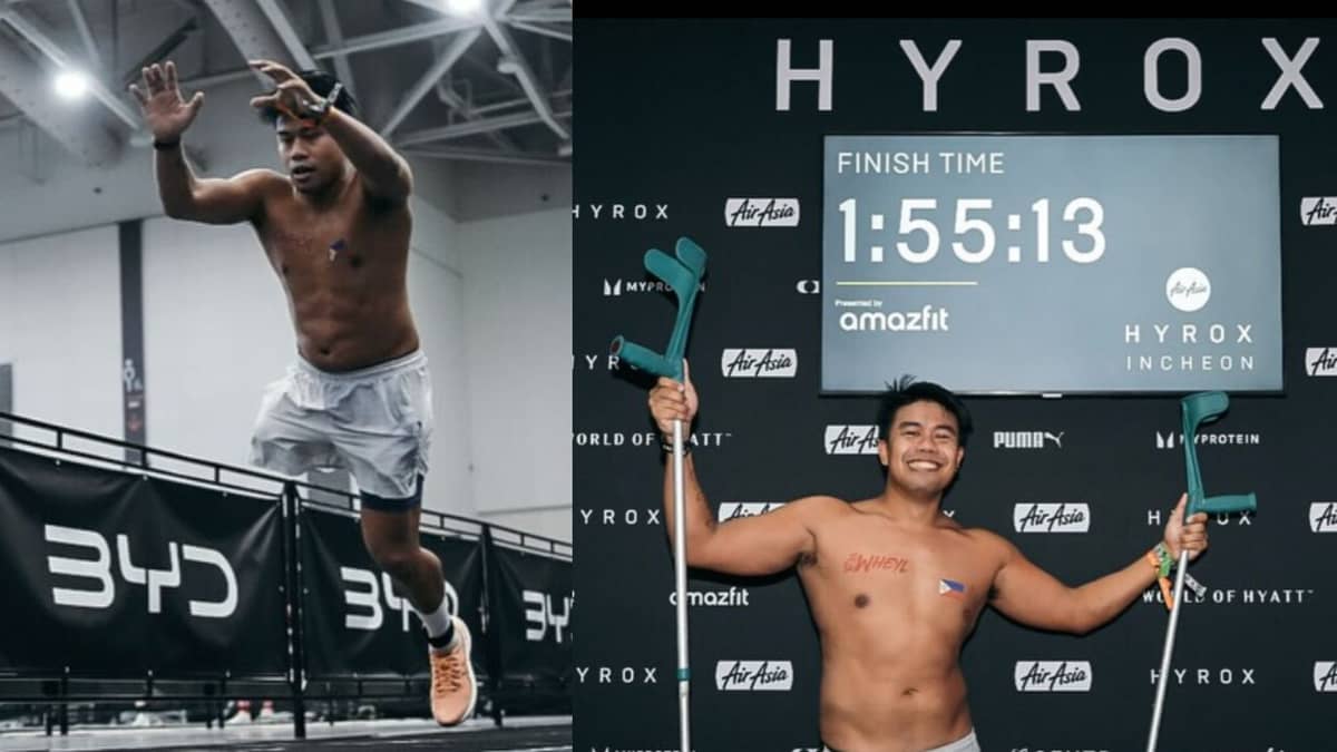 On his Instagram page, Ameer shared the finish time of his solo Hyrox race - one that rivals even pro athletes