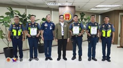 NAPOLCOM honors 3 cops for response to Muntinlupa robbery