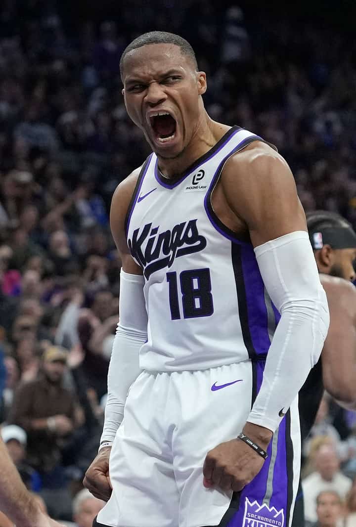 RUSSELL Westbrook closes a stellar 18-season NBA career that was highlighted by nine All-Star selections, an MVP award and an Olympic gold medal.