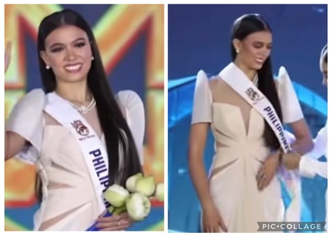 Asia Rose Simpson proudly wears the Philippines sash at Miss World 2026