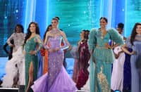 2026 Miss World Philippines Asia Rose Simpson shines at the 75th Miss World opening ceremonies in Vietnam