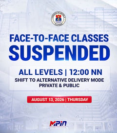 Manila suspends afternoon classes amid habagat rains