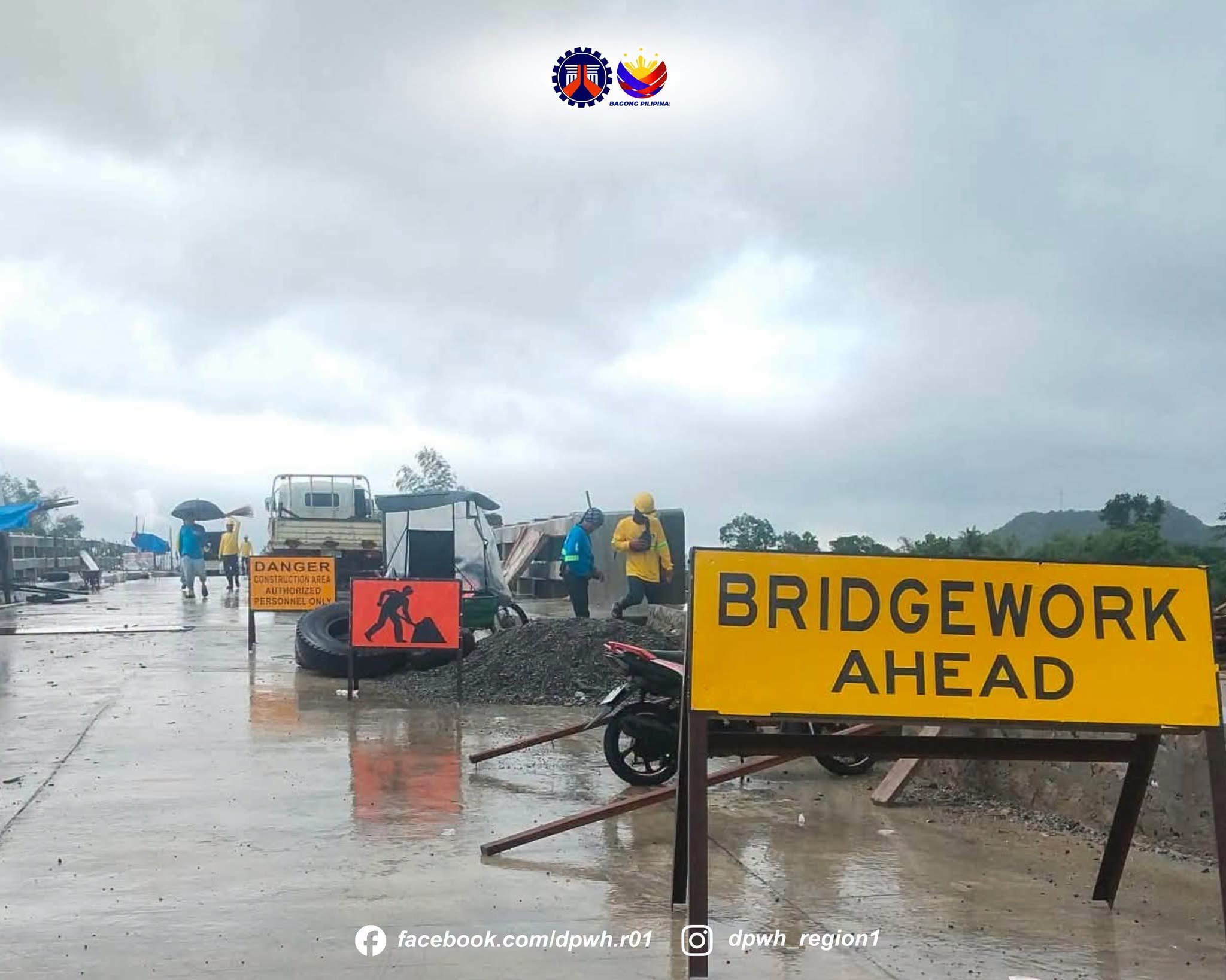 Heavy rains damage Nanguneg West Bridge