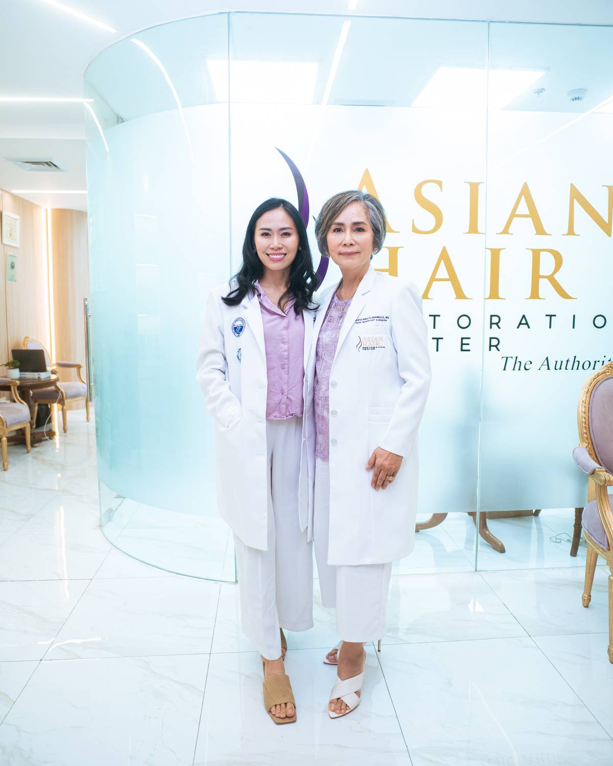 Mother-and-daughter doctors and dermatologists Maria Julieta ‘Mariel’ Arambulo-Cordero and Julieta Peralta-Arambulo.