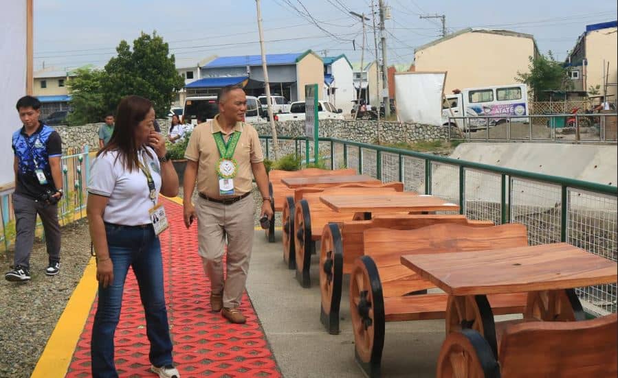 Palayan City Linear Park pairs waterway rehabilitation with welcoming public seating for the community.