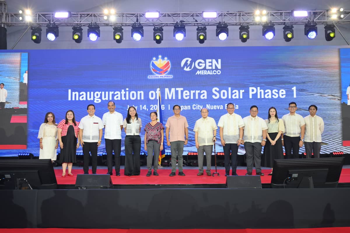 A milestone in strengthening the country’s renewable energy capacity President Ferdinand R. Marcos Jr. inaugurated MTerra Solar Phase 1 in July, marking another major milestone in MGEN’s flagship renewable energy project and reinforcing its commitment to advancing the country’s clean energy transition.