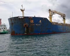 PCG aids injured Chinese crew member