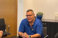 DANNY Citrinowicz, senior researcher at the Tel Aviv University Institute for National Security Studies, speaks to the Philippine media delegation at Tel Aviv University last Wednesday.