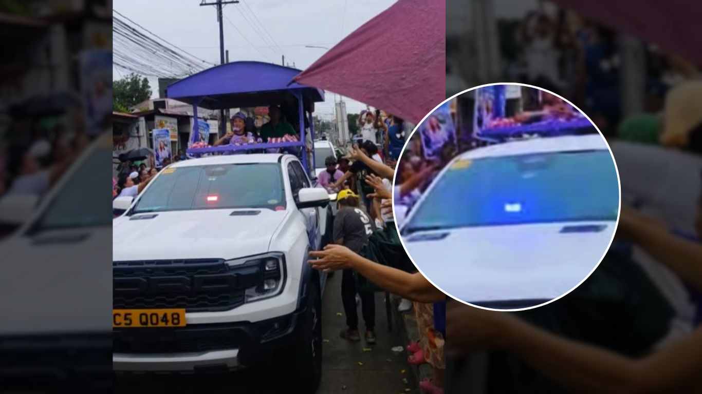Dasmariñas Mayor faces criticism over alleged use of unauthorized blinkers
