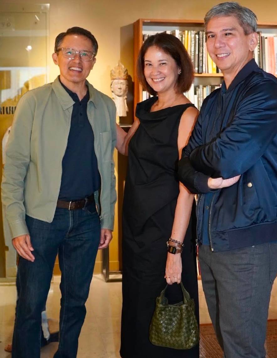 PATRICK Garcia, Annette and Tony del Rosario.