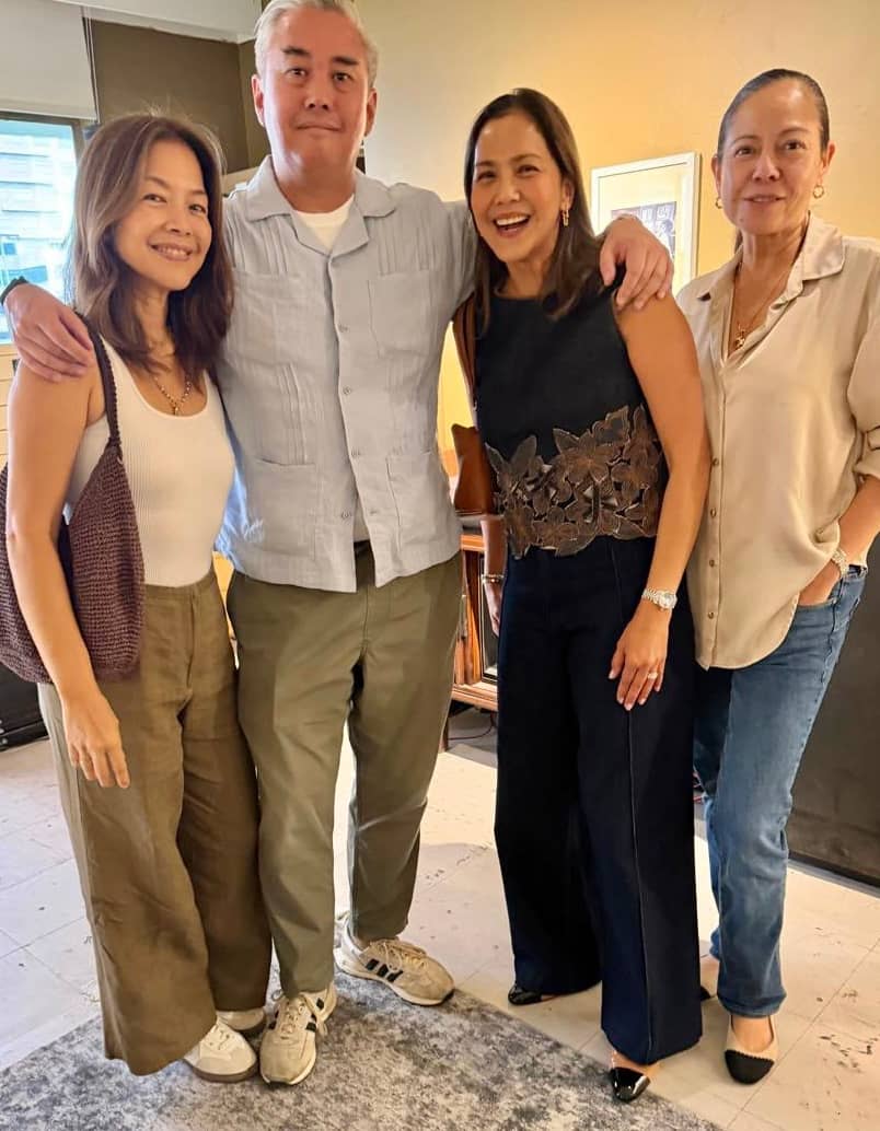 NENY Paradis, the artist Manny del Rosario, Maricris Lim and Menchu Gonzalez.