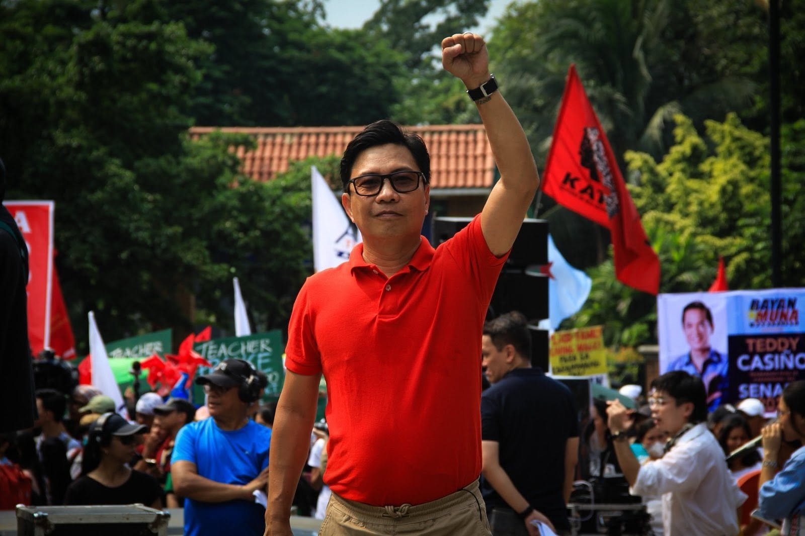 KMU chair faces arrest warrant over Labor Day protest