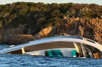 Luxury yacht sinks off Sardinia following engine fire; 14 rescued