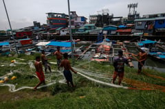 Scenes from a fishing village in Navotas City