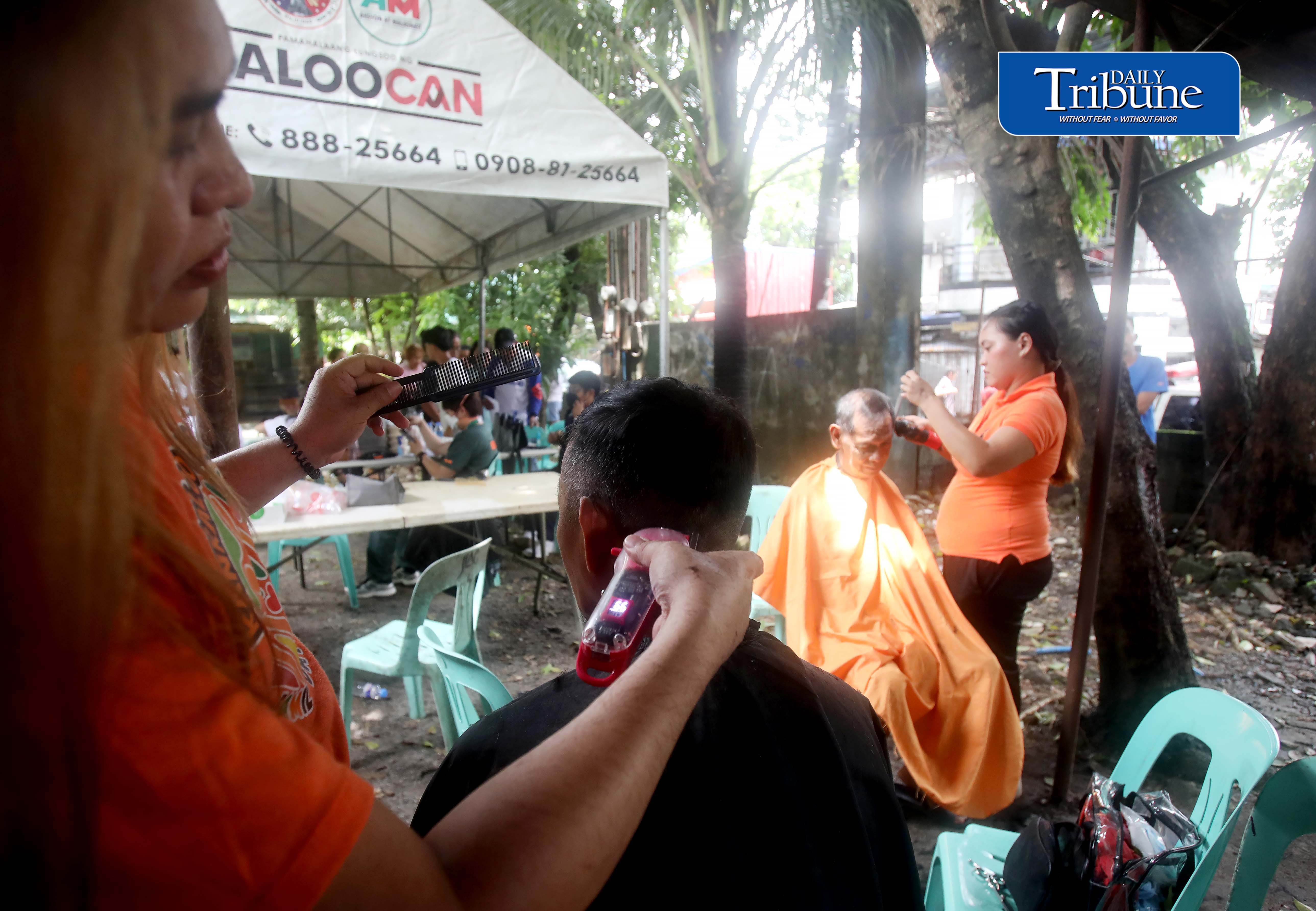 Free hair cut