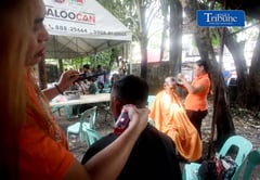 Free hair cut