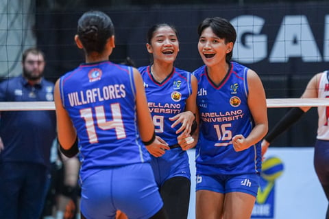 Arellano makes show of force