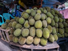 King of fruits in Divisoria