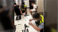 Hand grenade discovery prompts Chinese national’s arrest