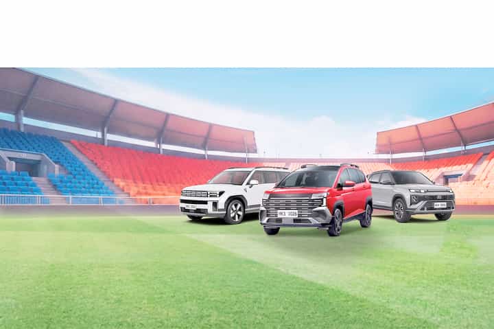 HYUNDAI features the Santa Fe, Stargazer and Creta in its Game On Promo, which offers cash discounts and fuel rebates.