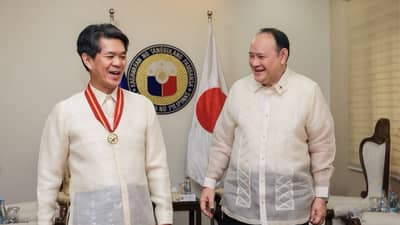 Medal for partnership Ambassador Endo Kazuya paid a farewell call on Defense Secretary Gilberto C. Teodoro Jr. at Camp Aguinaldo on 11 August, marking the close of a tenure that deepened Japan-Philippines defense and security ties. Teodoro honored Endo with an Outstanding Achievement Medal for his contributions to stronger bilateral defense cooperation and disaster resilience.