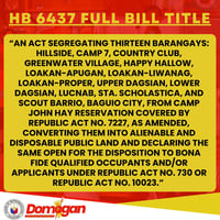 13 barangays set to separate from Camp John Hay
