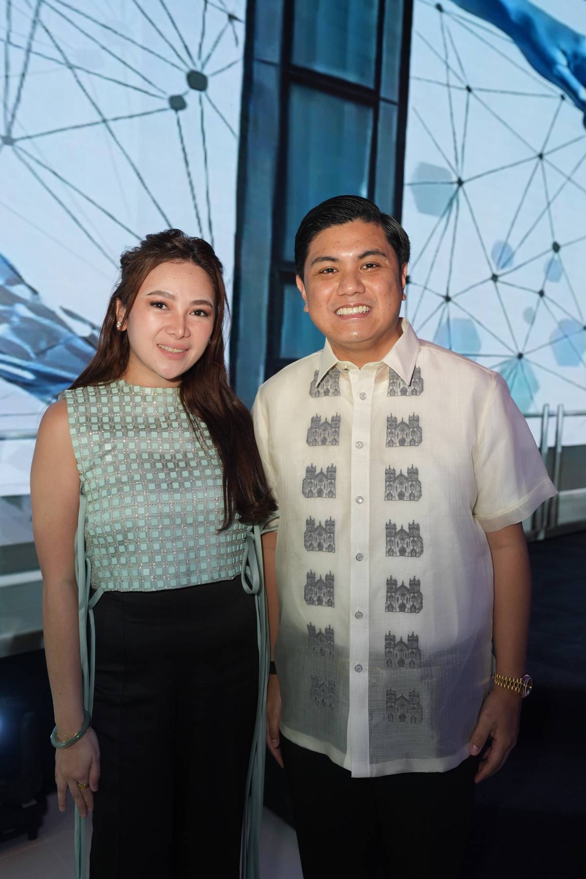 Kings Group of Companies executive director Camille Makasiar and Kings Group of Companies director Neil Makasiar.