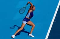 ARYNA Sabalenka displays her prowess in posting a 6-2, 7-6 (7/2) victory over Talia Gibson to advance to the Round of 32 of the Cincinnati Open on Monday (Manila time).