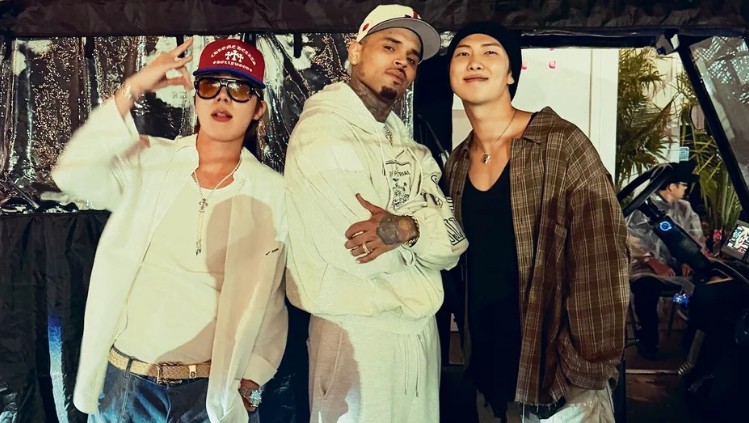 BTS’ RM and J-Hope face backlash after attending Chris Brown concert