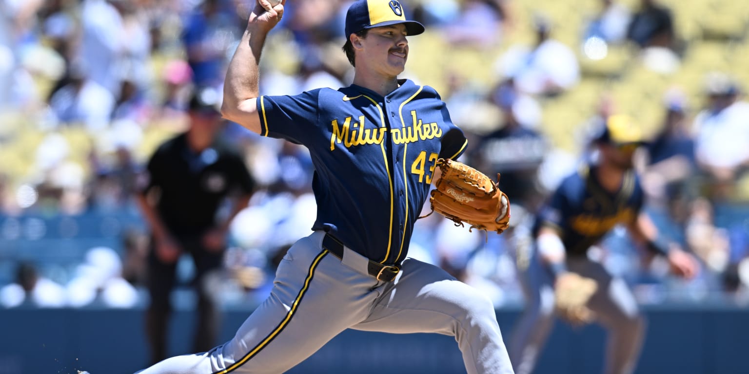 Henderson shines as Brewers rip Dodgers 
