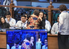 From ‘spanking’ remark to hug: Kapunan, Ferrer make peace