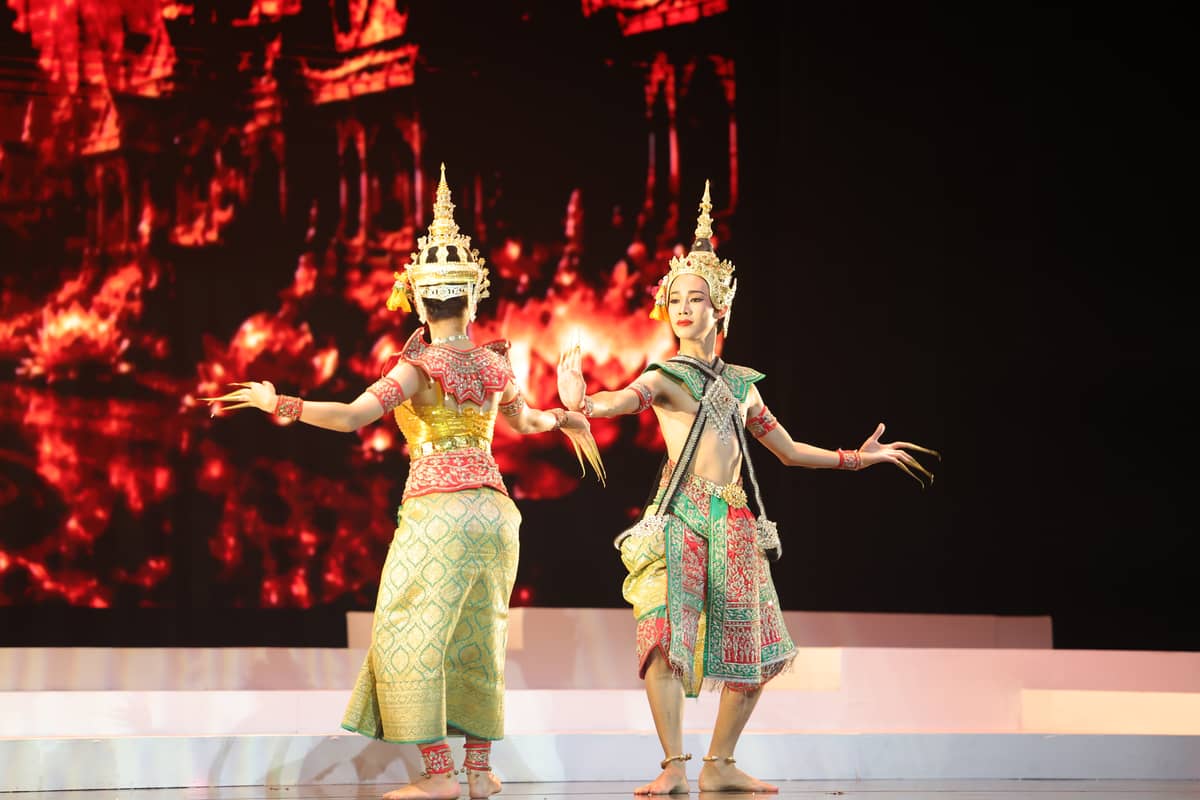 The ‘Sat Chatri Dance (Ram Sat Chatri)’ from Thailand.
