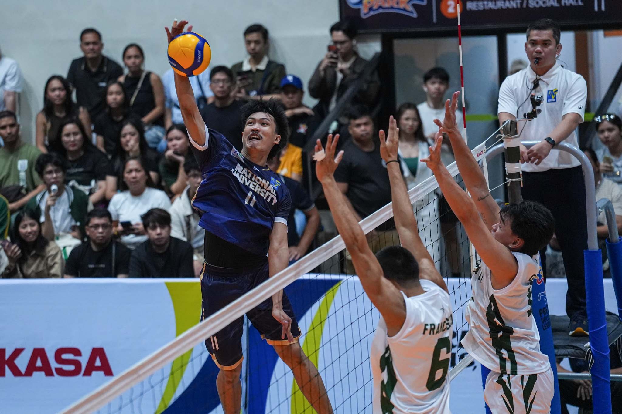NU roars, grabs solo V-League lead
