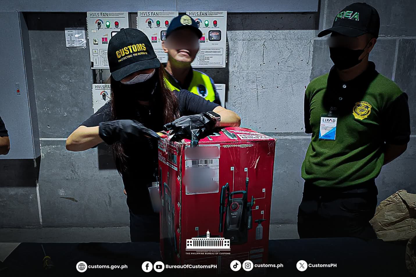 P6.29M shabu seized inside water pressure tank