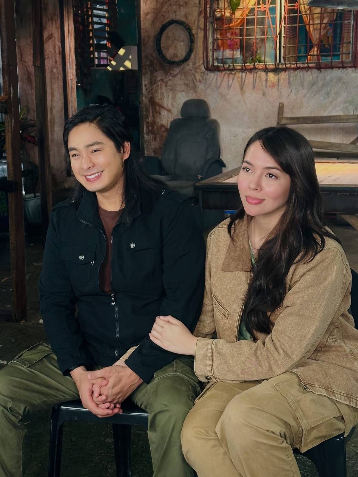 COCO Martin and Julia Montes.