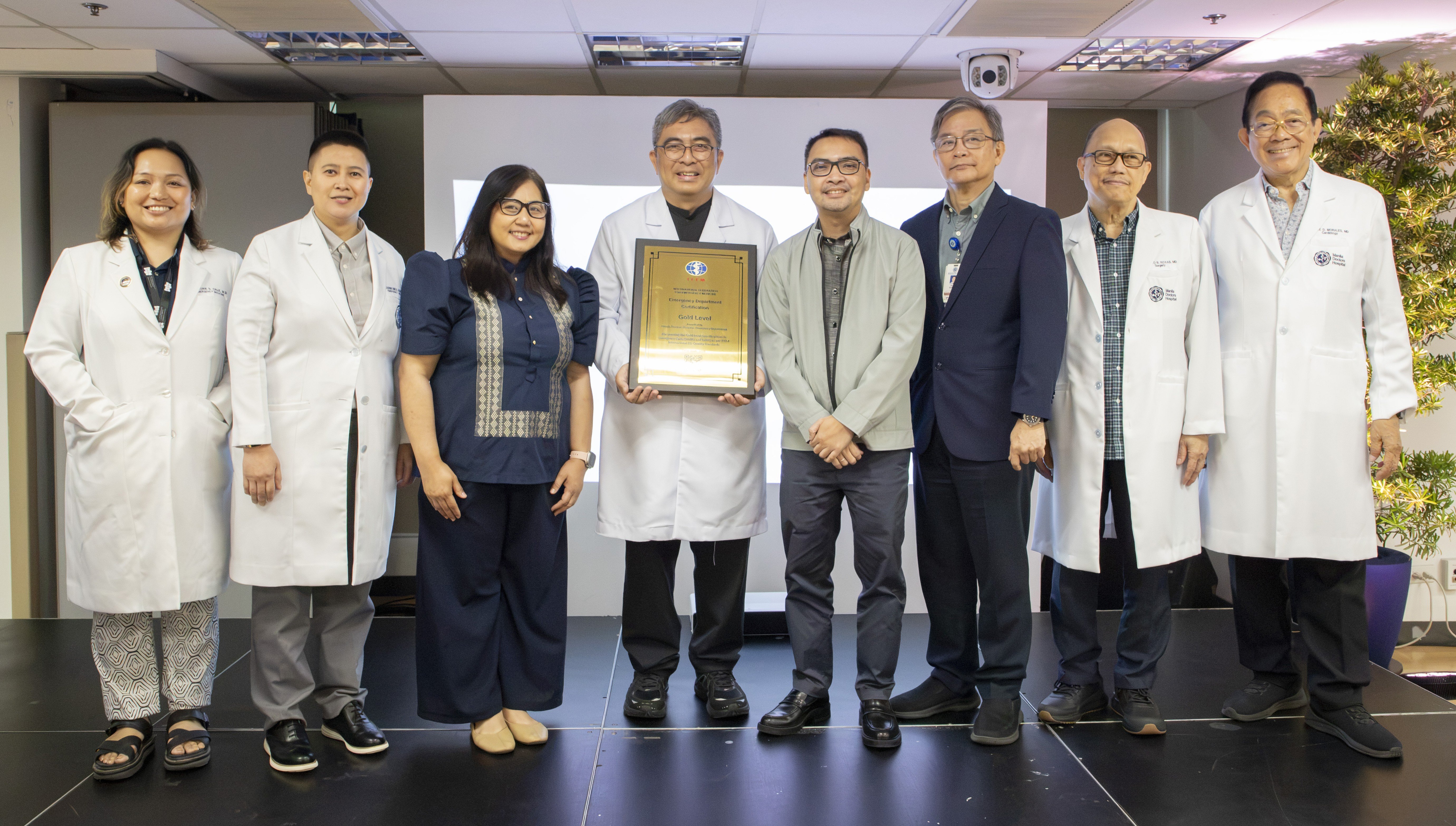 Manila Doctors Hospital bags PH-first IFEM gold accreditation
