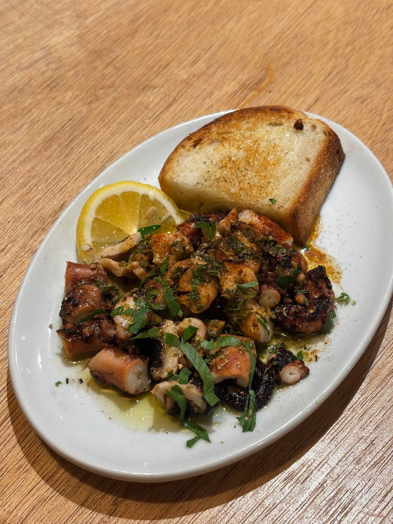 GRILLED Octopus.
