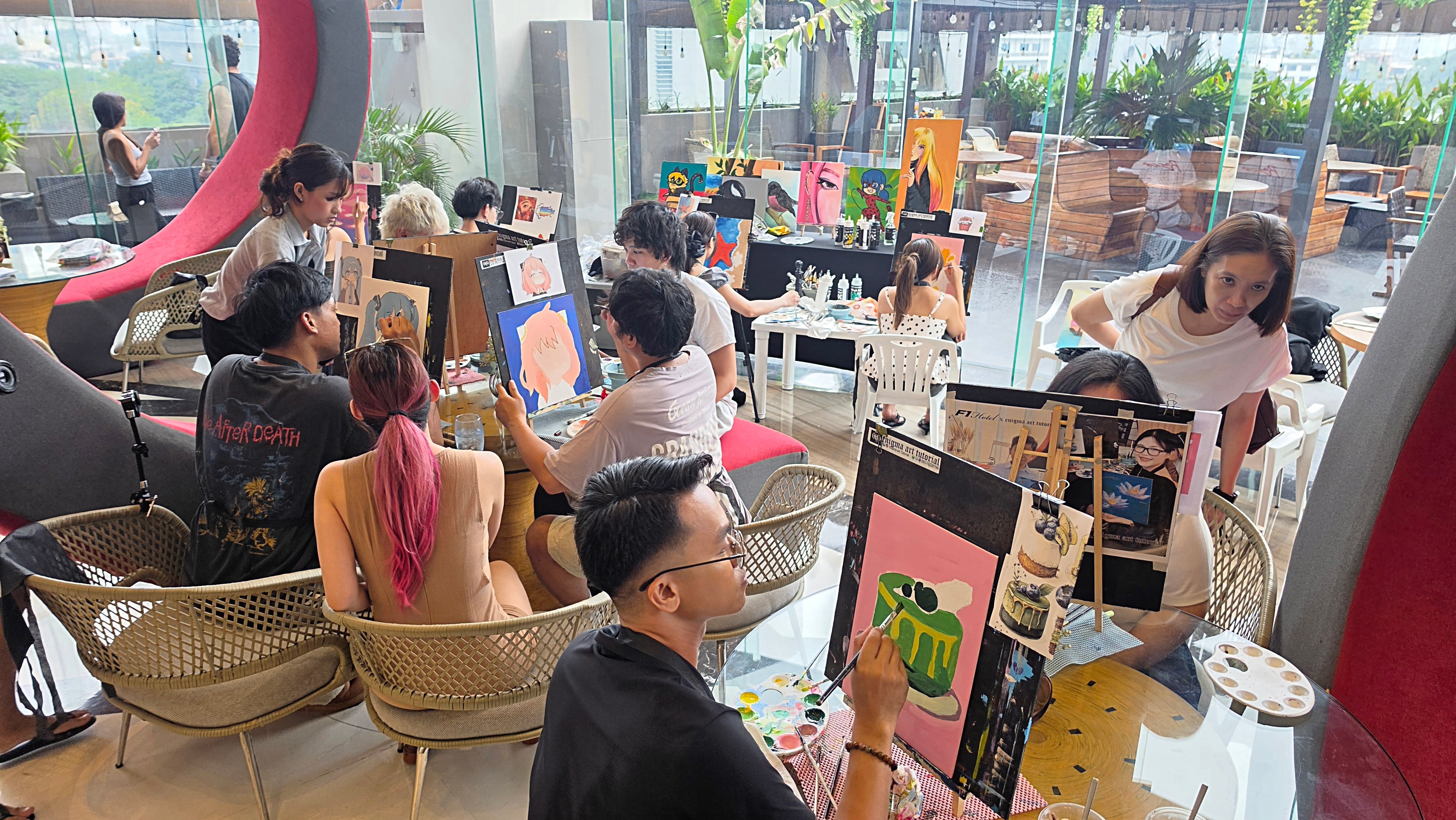 Filipino flavors and children’s art come together in BGC weekend buffet
