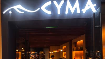 Cyma Greek Taverna welcomes diners with its signature Greek-inspired dining experience.