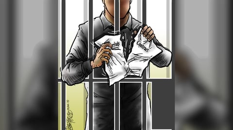 Breakup ends in prison