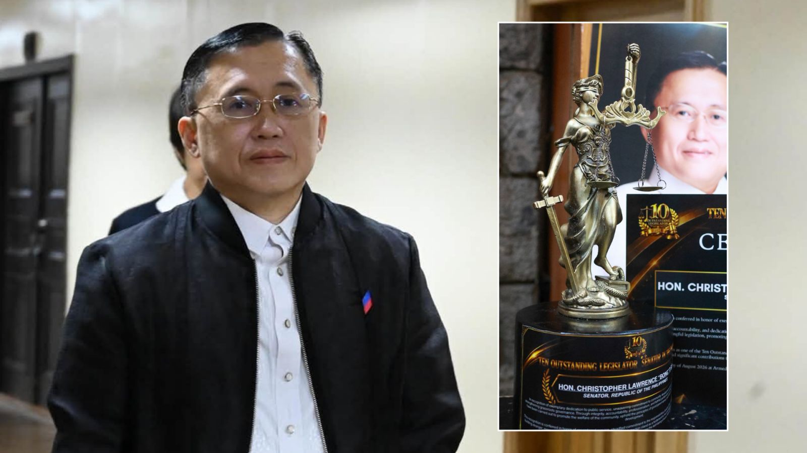 Go named among Ten Outstanding Legislator-Senators