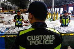 BOC, PDEA uncover shabu hidden in talc stones